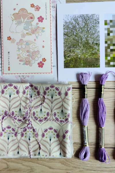 Springtime Slow Stitching Craft Kit