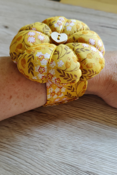 Wrist Pincushions  Embroidery Garden