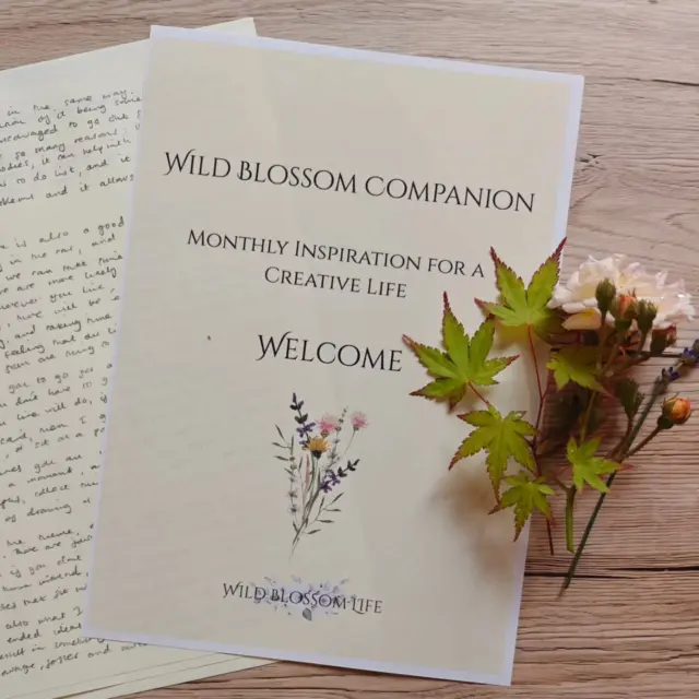 It's taken a while, but it's so nearly there!

The autumn before last, I had the seed of an idea.

 A gentle, monthly guide that would start with going out for a walk and noticing what was going on in the hedgerows, the park, other people's gardens, that patch of waste ground between the little supermarket and the library. 

It would be an opportunity to slow down and be present, rather than endlessly rushing from one thing to the next. 

The guide would also include some creative ideas that would encourage joyful exploration rather than anxiety inducing perfectionism.

And now after a lot of thinking, plenty of overthinking, and several iterations, it is almost finished, and will be ready to be released into the wild probably early next week. 

#creativelife
#inspiredbynature #wildblossomlife #lettinggoofperfectionism #slowdownabit